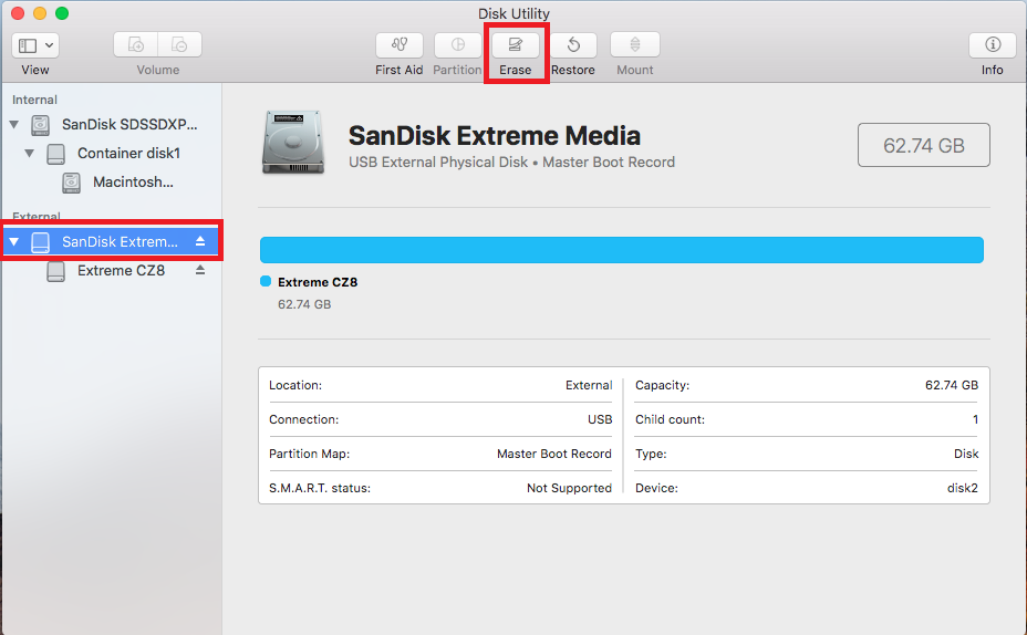 format drive for mac and windows exfat